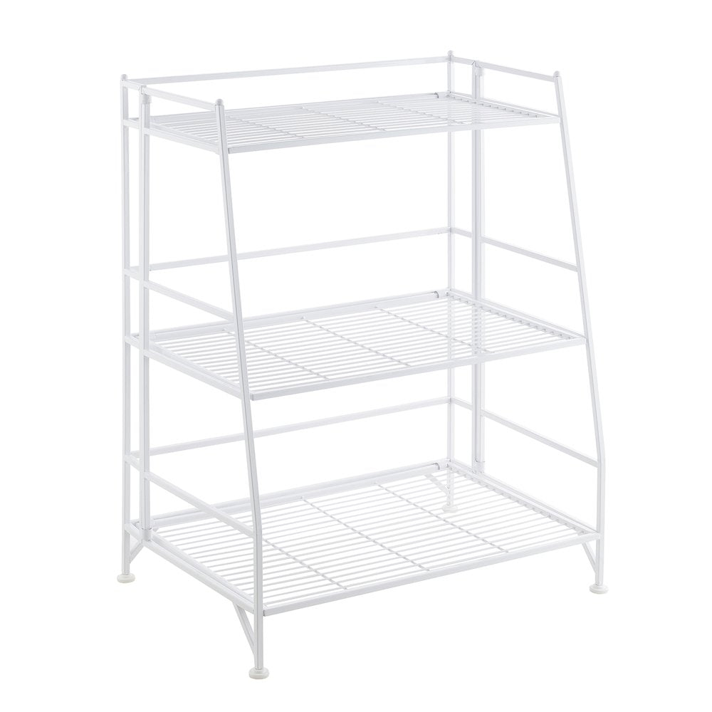 Xtra Storage 3 Tier Ladder Folding Metal Shelf