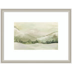 AQ Winter Landscape No. 3 by Annie Quigley Framed Wall Art Print