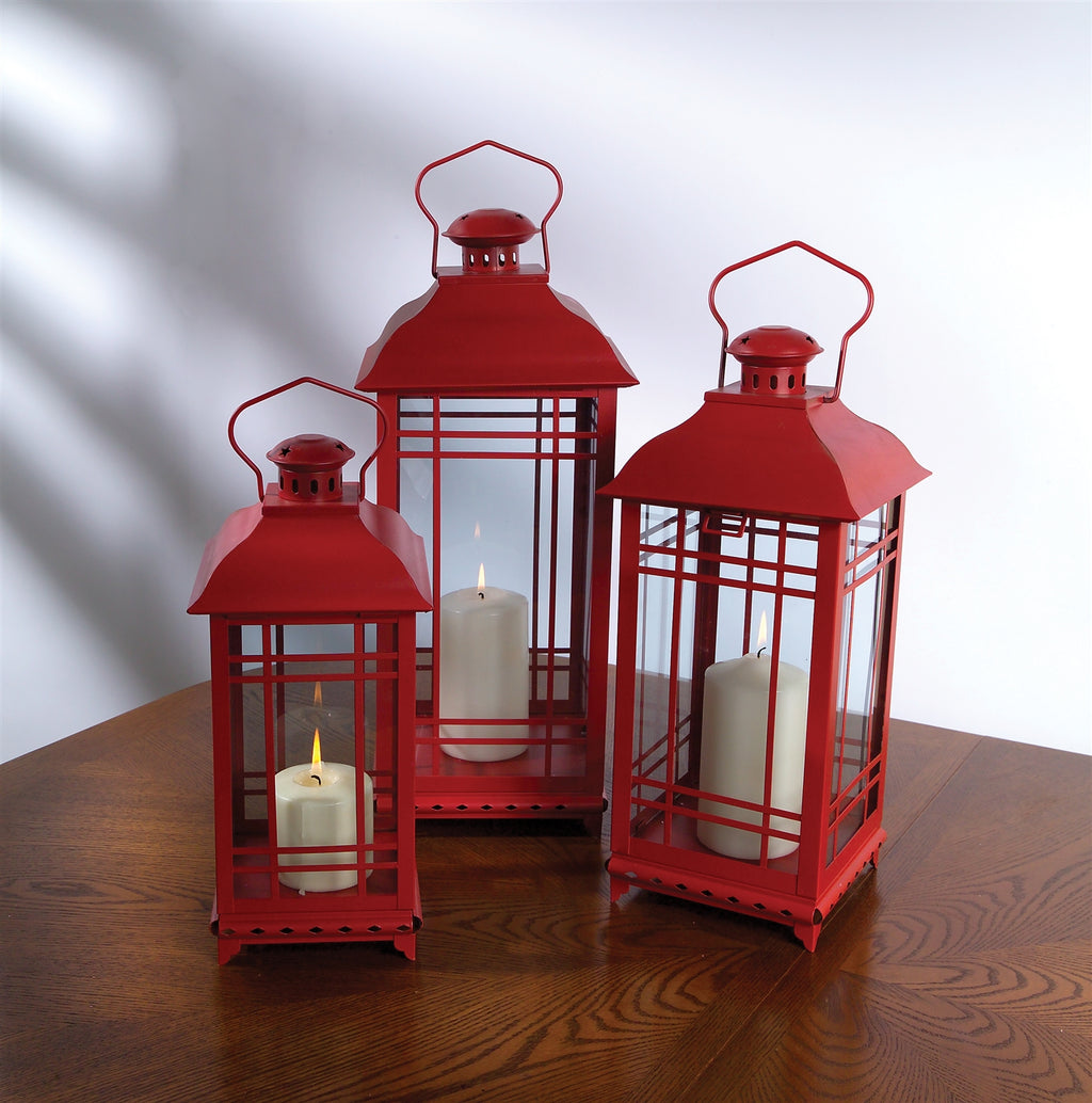 Metal Lantern (Set of 3)