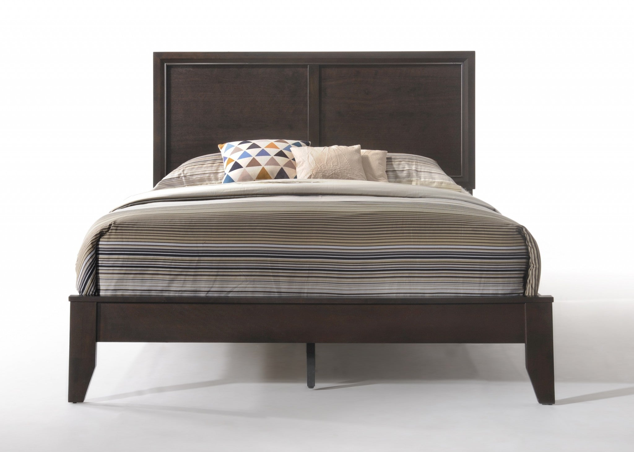 85 X 64 X 52 Queen Espresso Bed