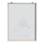 Blake Bathroom Bubble Bath Zebra Framed Printed Glass by The Creative Bunch Studio