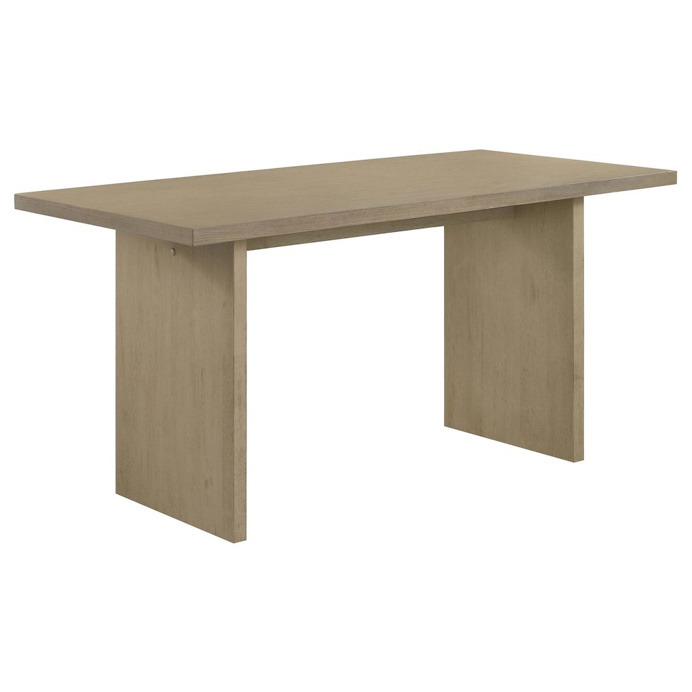 Decker 70inch Rectangular Wood Counter Height Dining Table Natural Oak