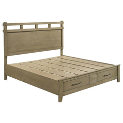 Hazlewood 59inch Eastern King Storage Bed Vineyard Oak