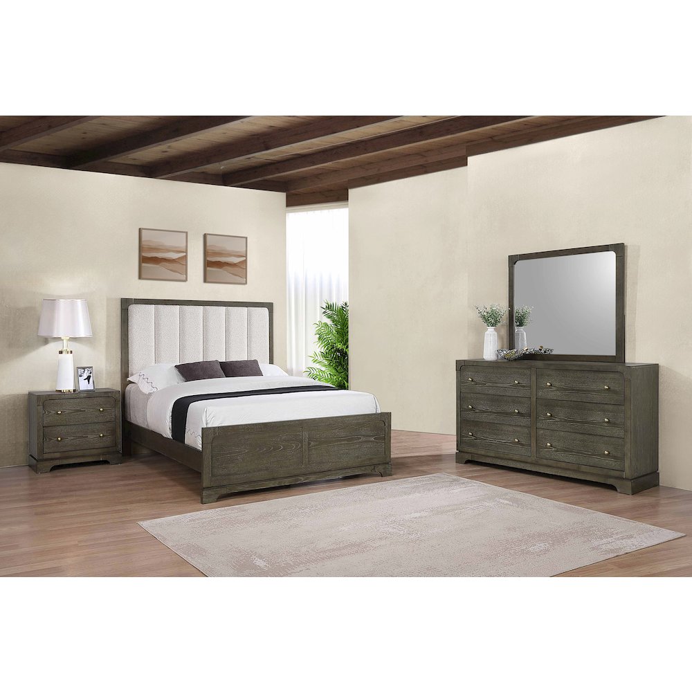 Gran Park 4piece California King Bedroom Set Dark Cocoa
