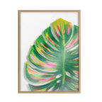 Blake Monstera Framed Printed Art by Jessi Raulet of Ettavee