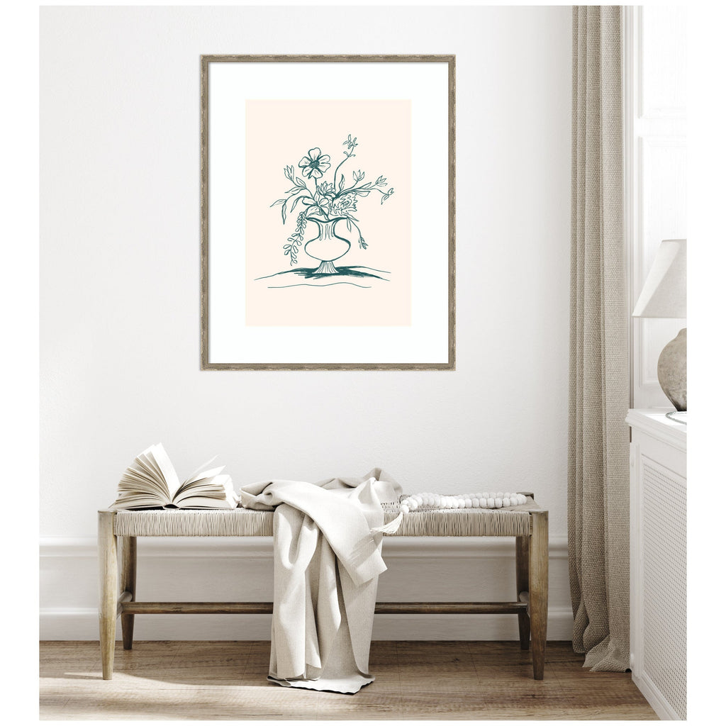 Framed Art Summer Stems by Kate Aurelia Holloway