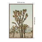 Joshua Tree With Crow by Alicia Bock Framed Canvas Wall Art Print