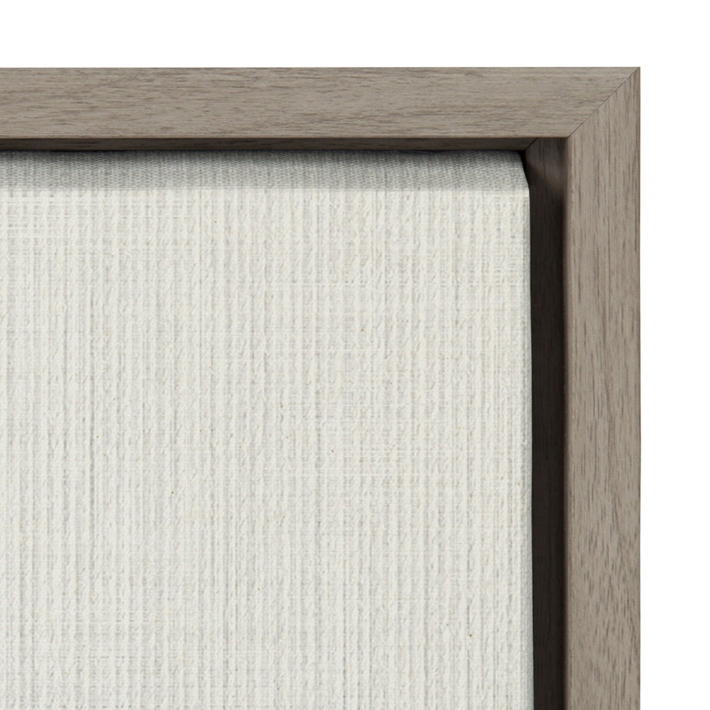 Sylvie Eucalyptus Botanical I Framed Canvas by The Creative Bunch Studio