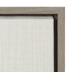 Sylvie Eucalyptus Botanical I Framed Canvas by The Creative Bunch Studio