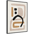 Sylvie Neutral Abstract 2 Minimal Modern Art Framed Canvas by July Art Prints