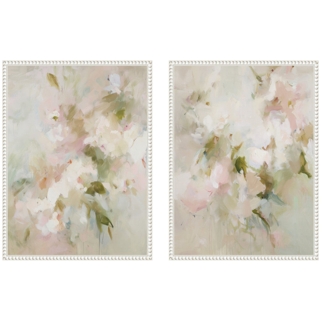 Bloom No. 1 & No. 2 2 Piece Framed Canvas Wall Art Set by Amy Lighthall