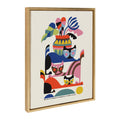 Sylvie 3 Cats Framed Canvas by Rachel Lee of My Dream Wall