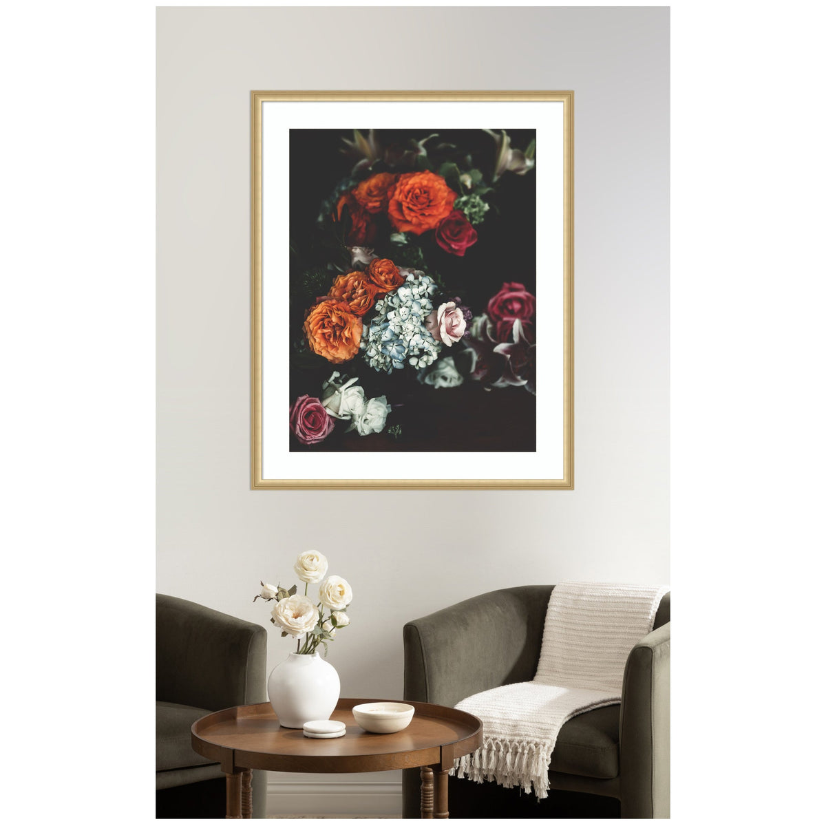 Framed Art Abundance by Alicia Abla