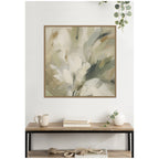 Olive Bloom No. 1 by Amy Lighthall Framed Canvas Wall Art Print