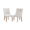 Adler Dining Chair Natural  Set of Two