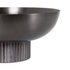 Rooks Ribbed Metal Bowl