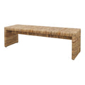 Kanza Abaca Bench, Natural