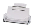 Sourceone (2Pack) Slatwall Clear Business Card/Gift Card Holder Display