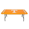 Collegiate Kwik-Covers Rectangle Plastic Table Covers, Bundle Of 2 (University Of Tennessee, 6')