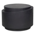 Cosmo Outdoor Accent Table Black