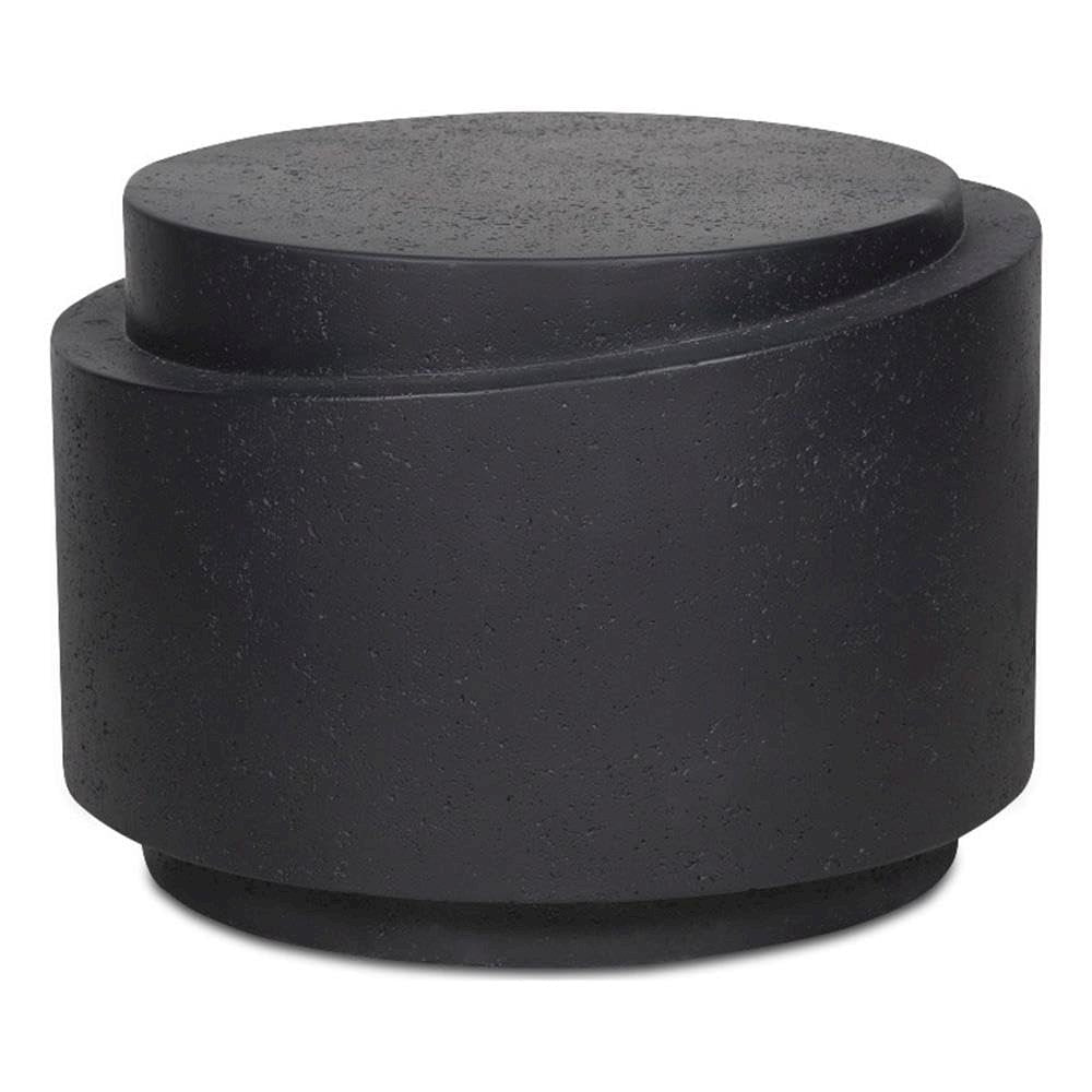Cosmo Outdoor Accent Table Black