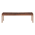 Rohe Bench Walnut Brown