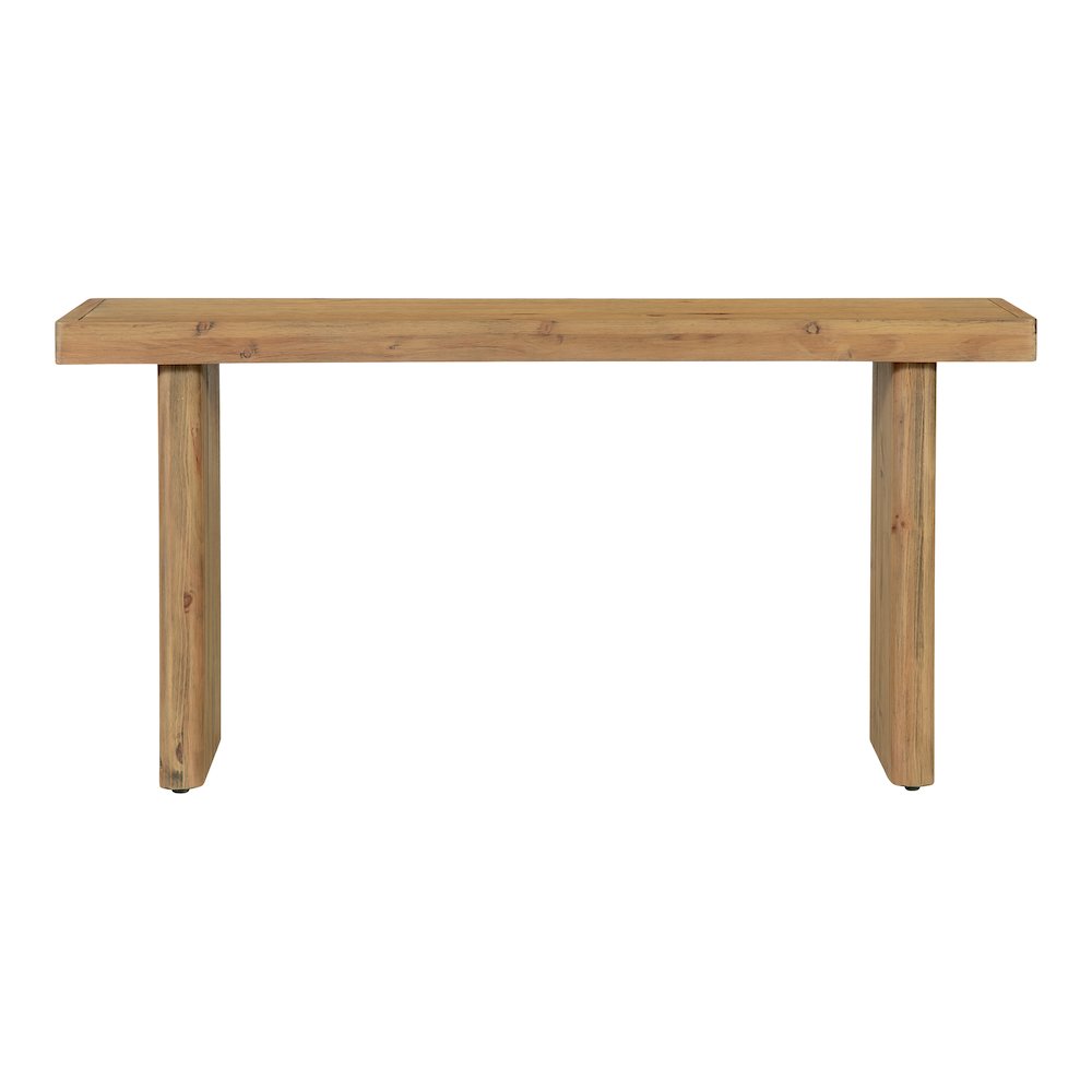 Monterey Console Table Rustic Blonde