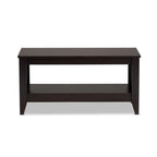 Baxton Studio Elada Modern and Contemporary Wenge Finished Wood Coffee Table