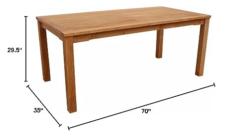Anderson Teak Bahama Rectangular Dining Table