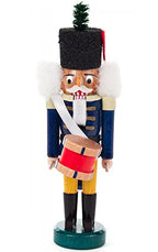Alexander Taron Dregeno Mini Nutcracker - Drummer - 6" H X 2" W X 2" D