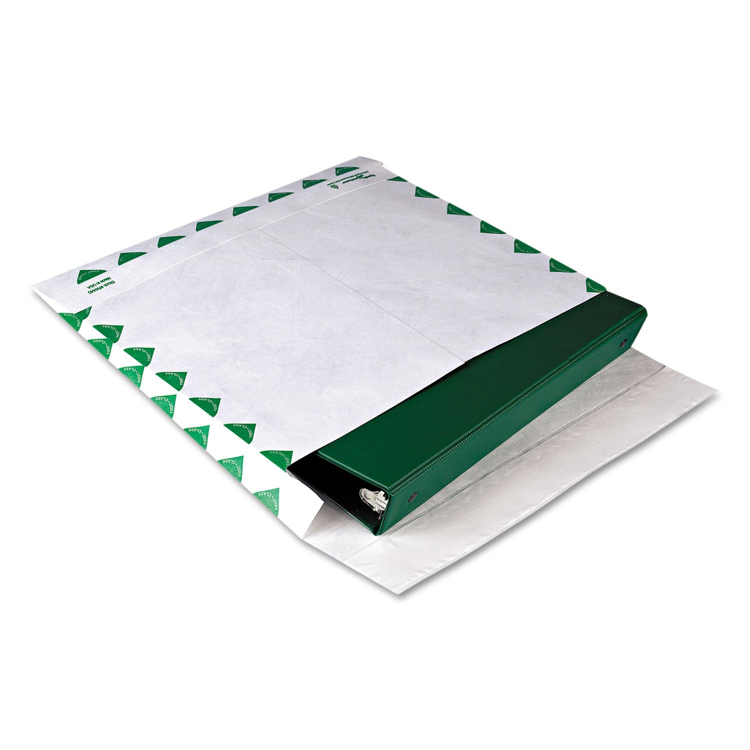 Survivor R4440 Tyvek Booklet Expansion Mailer, 1St Class, 10 X 13 X 2, White, 18Lb (Case Of 100)