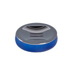 Gedy Ti11-05 Solista Collection Tumbler, 1'' L X 4.68'' W, Silver, Blue