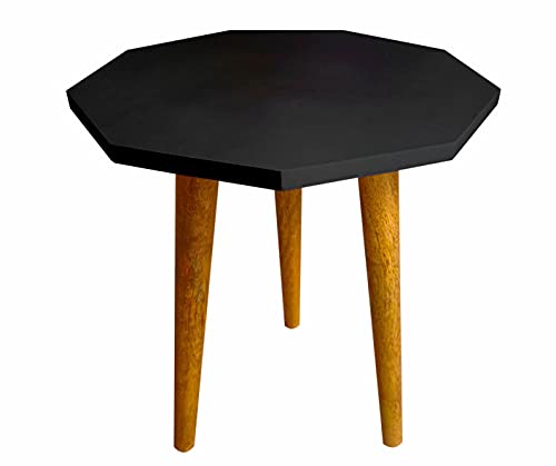 Uhud Crafts Mid Century Plant Stand/Table, Gamla Stand (12 D X 13 H) | Plant Stands For Indoor Plants, Stool For Holding Flowe