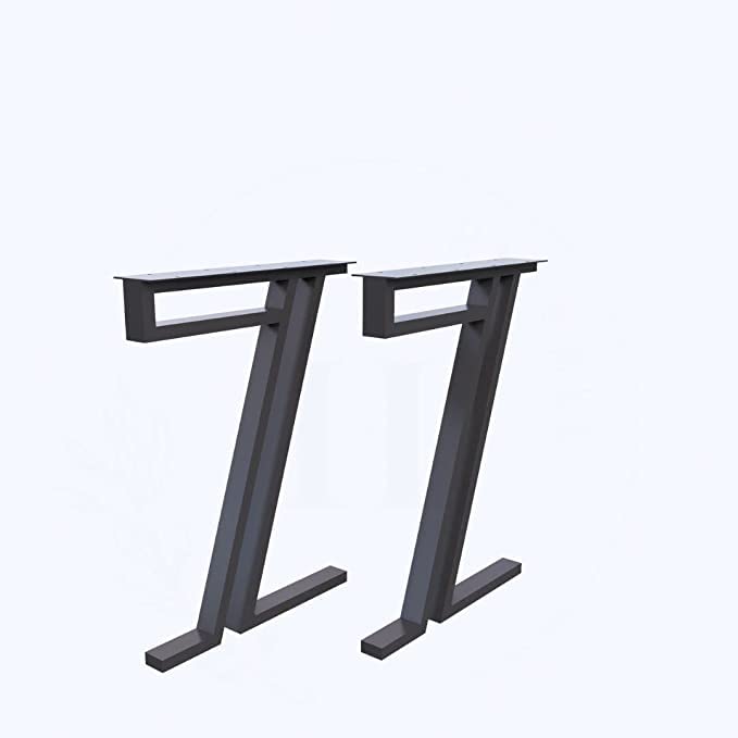 Cartvilla Metal Table Legs 28Height 17.7Wide Heavy Duty Desk Legs Diy Furniture Legs For Dining Table,Coffee Table,Office Desk (