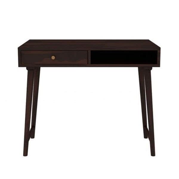 Umark Study Table | Sheesham Wood Computer Laptop Table With 1 Storage 1 Drawer| Solid Wooden Table For Home & Office | 33 * 20