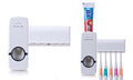 Crispy?Antique & Automatic Toothpaste Dispenser with Brush Holder (White Color) Useful Product