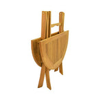 Anderson Teak Windsor Round Picnic Folding Table, 31-Inch