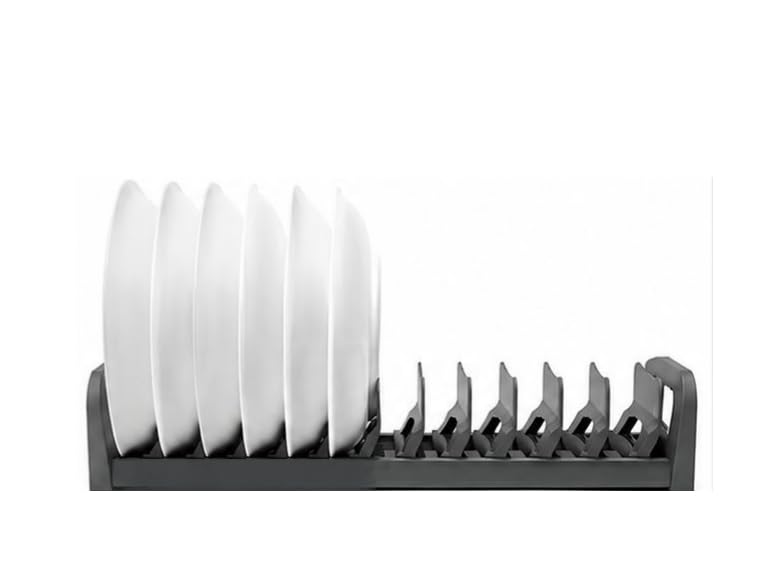 Right Choice Kitchen Drawer Plate Holder For Modular Kitchen | Thali & Flat Dish Organizer Rack | Drawer Storage Organizer | D4