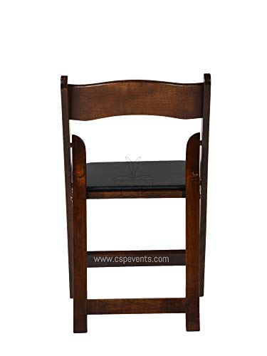 Commercial Seating Products American Padded Folding Chairs, Fruitwood