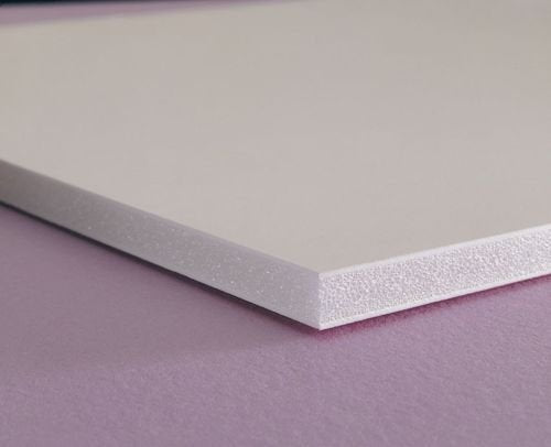 White Foamed Pvc Sheet 9' X 12' X 6Mm (0.236') Foam Boards