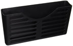 Lorell Llr80663 Plastic Wall Cubicle Pocket File, Black