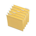 Staples Hanging File Folder, 5-Tab, Letter Size, Yellow, 50/Carton (St163519-Ccvs)