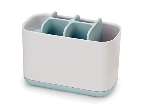 KINZILLA Bathroom EasyStore Toothbrush Caddy,Toothbrush Holders & Beautiful Design for Toothbrush Stand