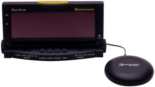Wake Assure Alarm Clock 85dB  Black