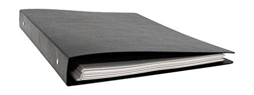 Ruby Paulina 14X8.5 Binder Poly Panel Featuring A 1' Round Ring Black