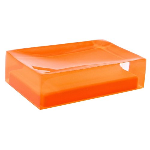 Gedy RA11-67 Rainbow Soap Holder, 0.3' L x 4.33' W, Orange