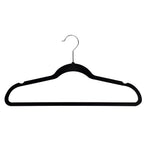 10 Pack Velvet Hanger Black