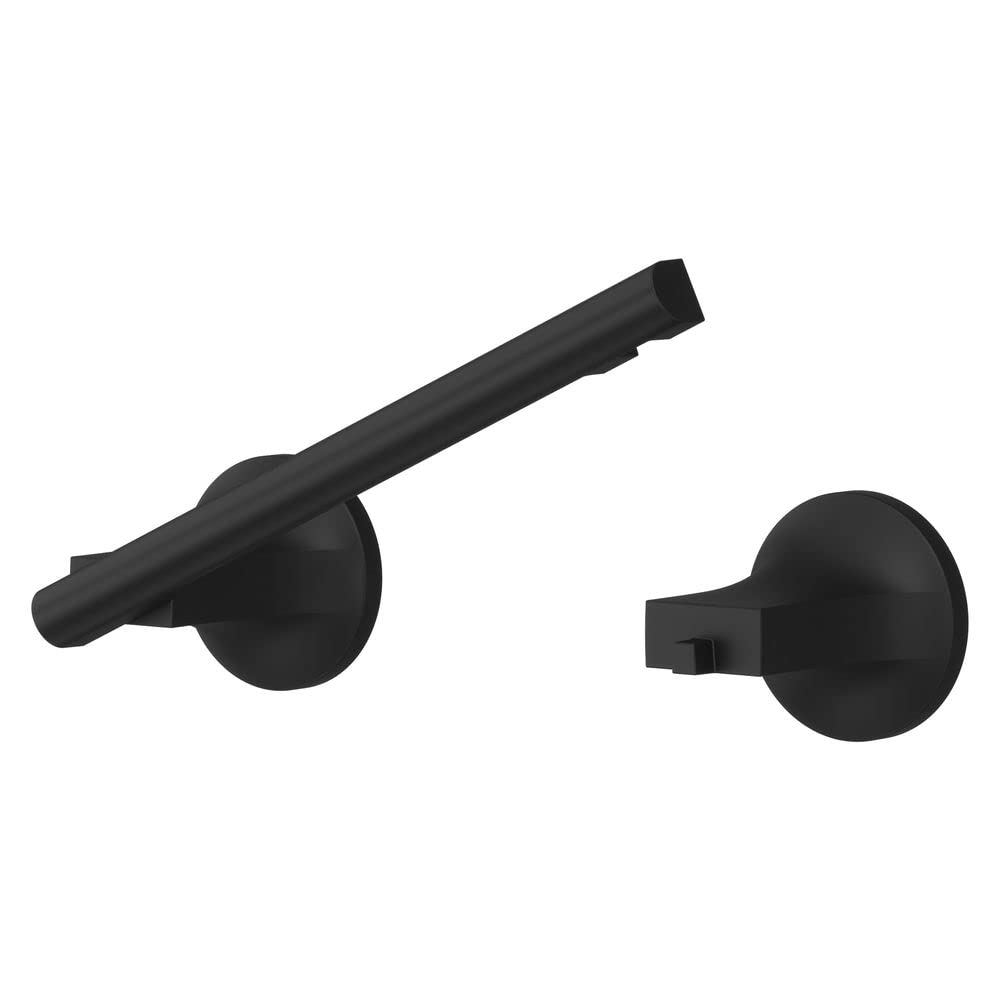 Pfister BPHPFM0B Pfirst Modern Toilet Paper Holder, Matte Black