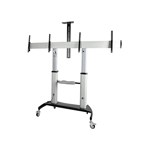 Dual TV Cart 37 to 60in Display