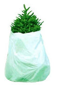 Jumbo Christmas Tree Removal Bag and Skirt White Xtra Large 144 x 90 1.2 ML Heavy Duty